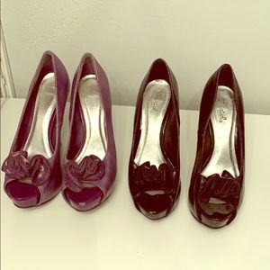 2 pairs of Qupid heels